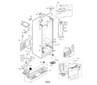 Kenmore 79571314212 case parts diagram