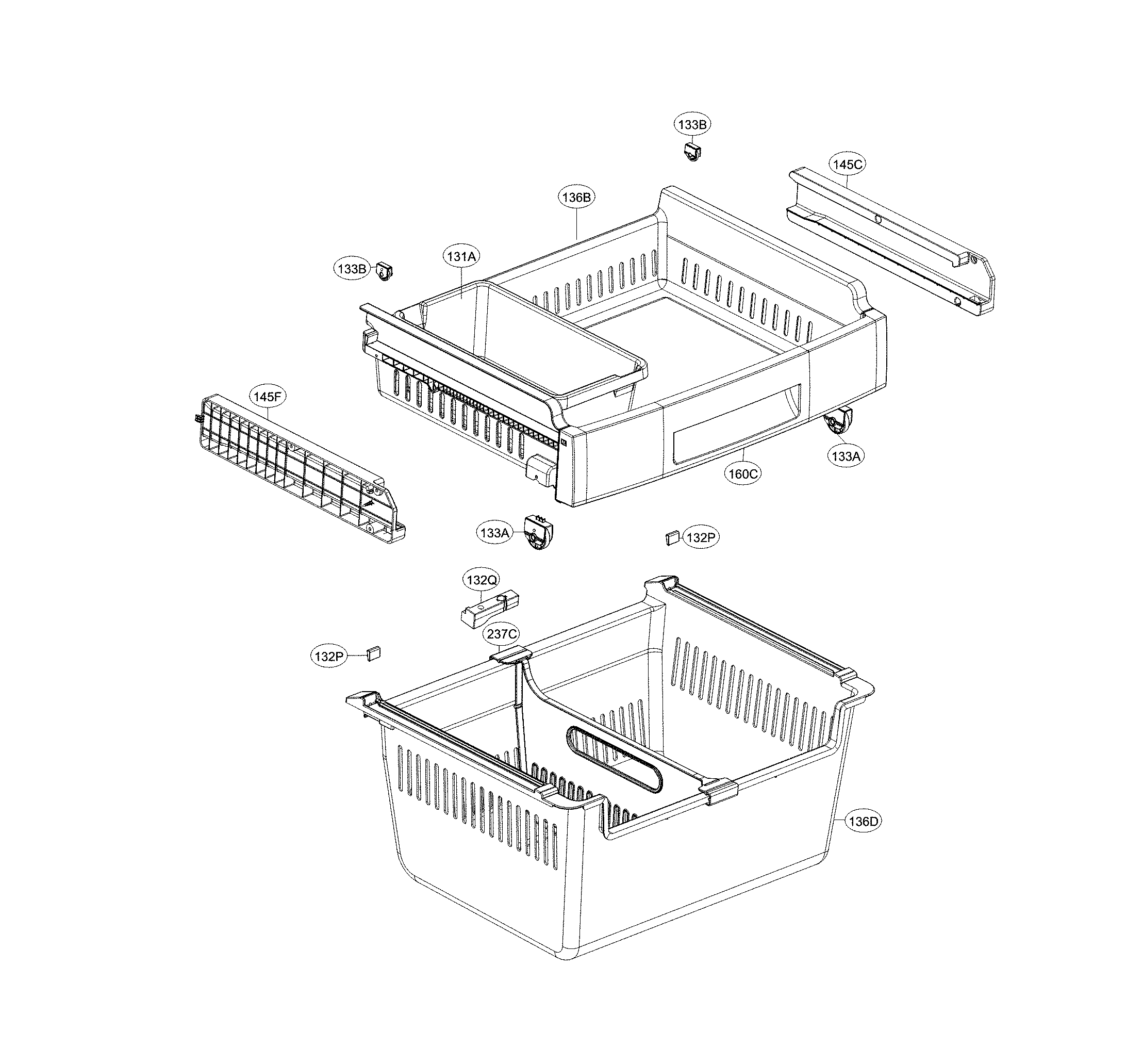 Freezer parts