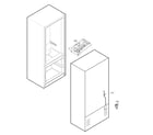 Kenmore 79571314212 ice maker parts diagram