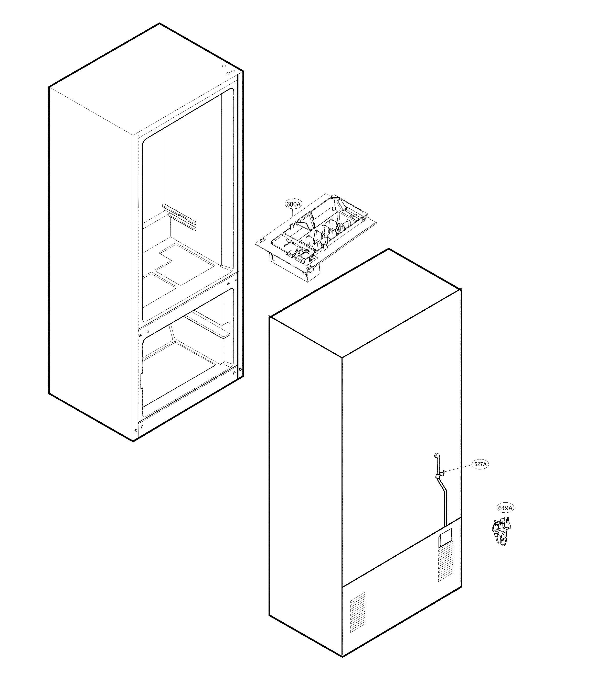 Ice maker parts