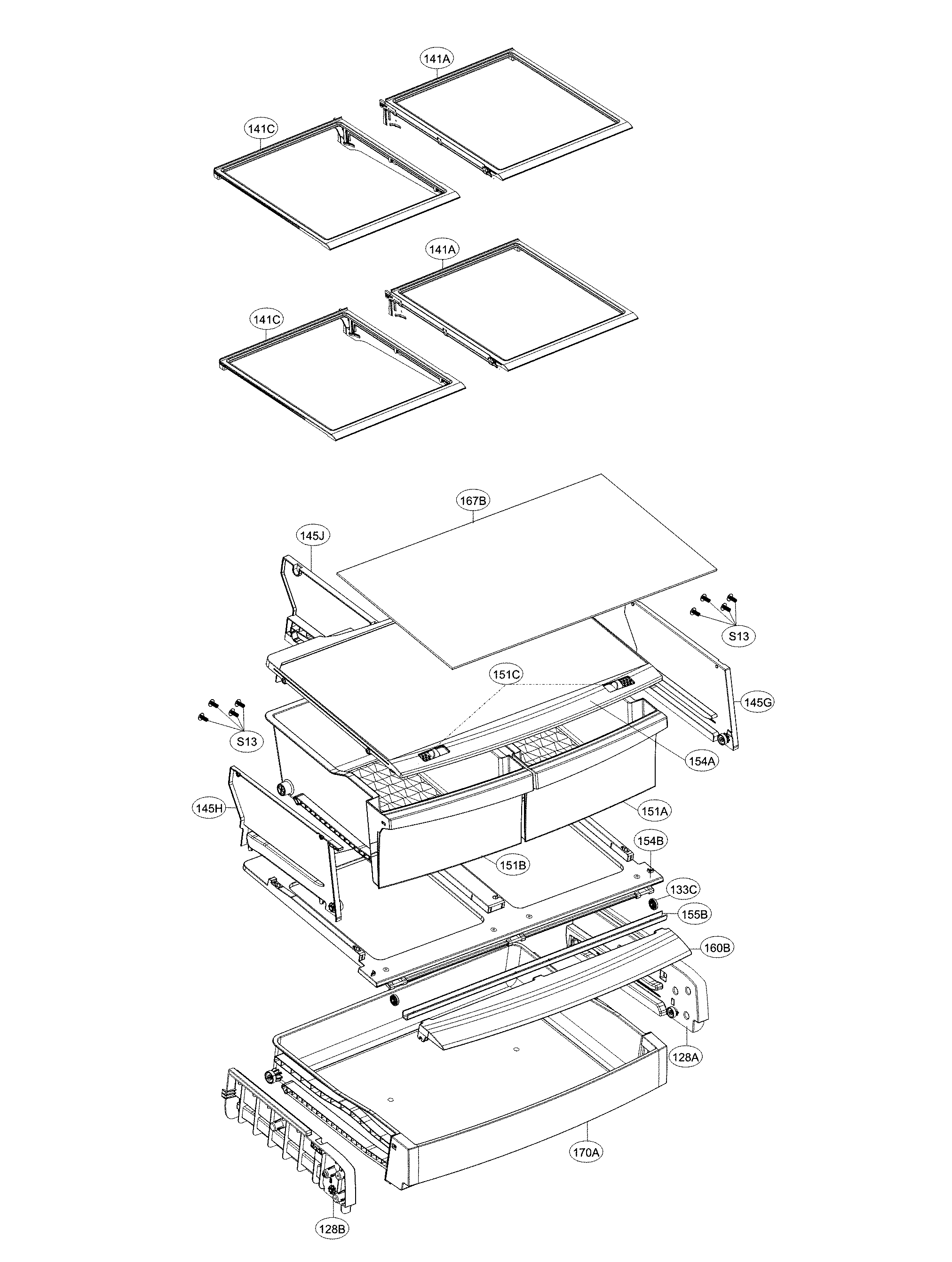 REFRIGERATOR PARTS