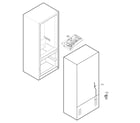 Kenmore 79571314311 ice maker parts diagram