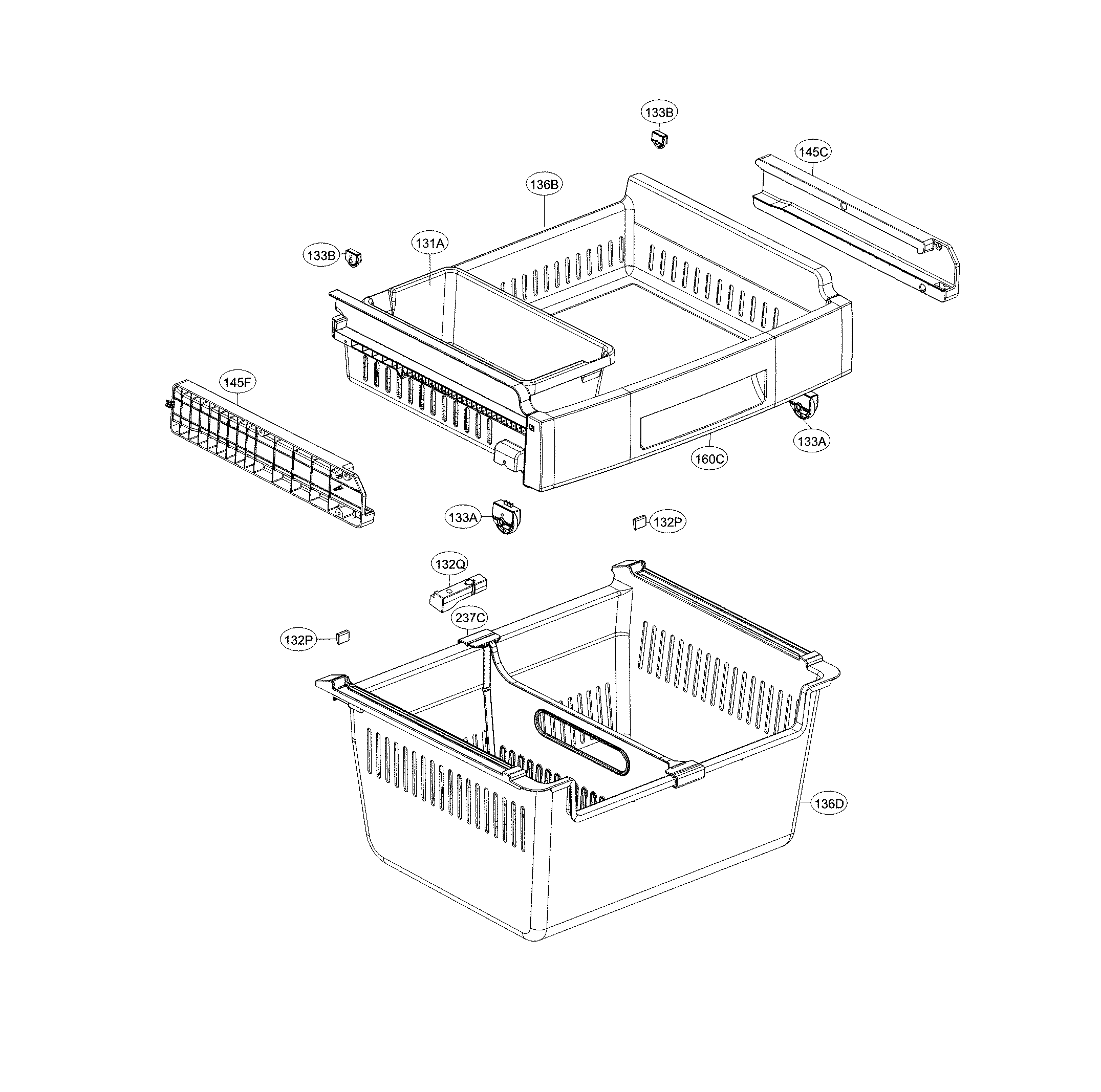 Freezer parts
