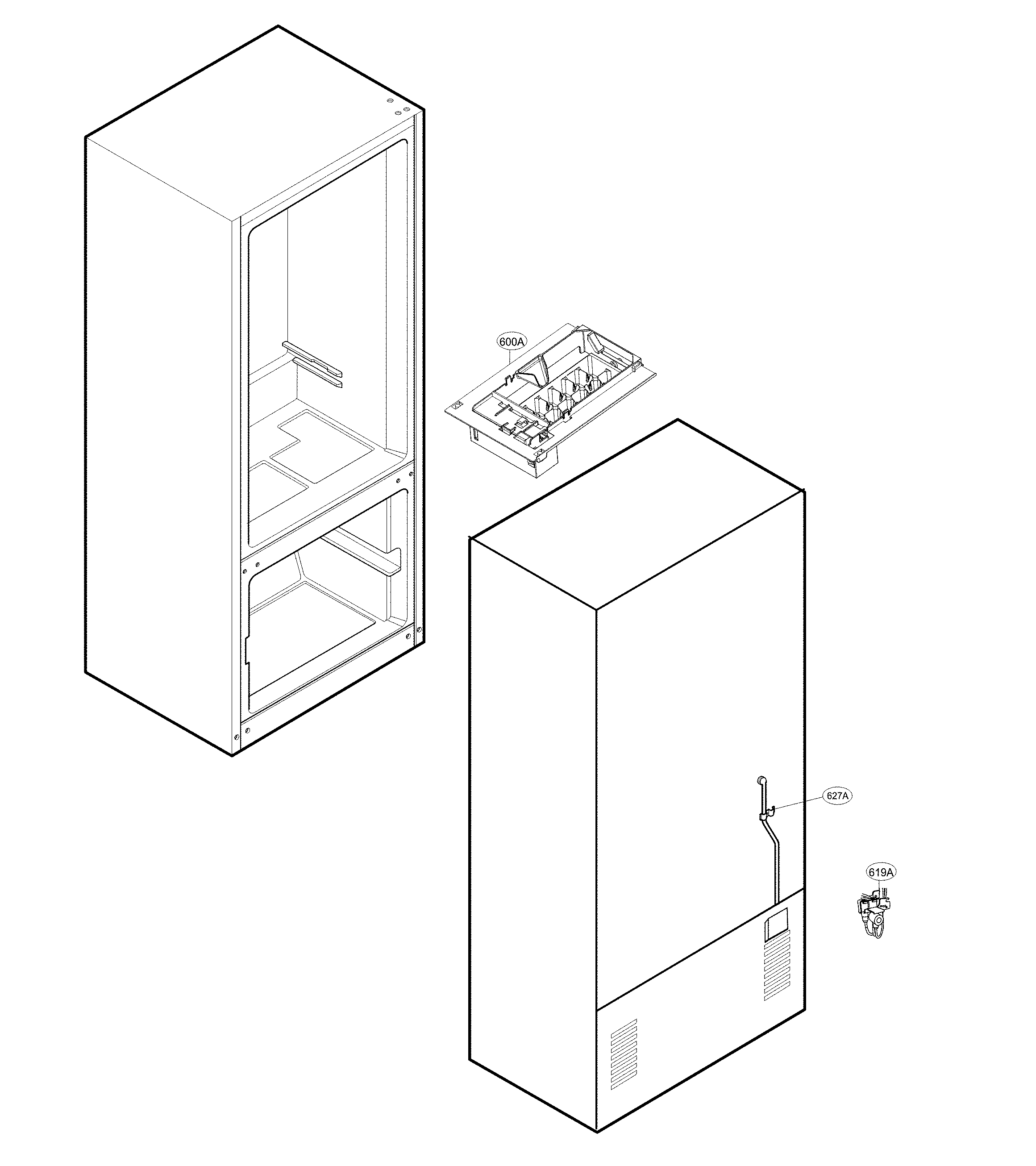Ice maker parts