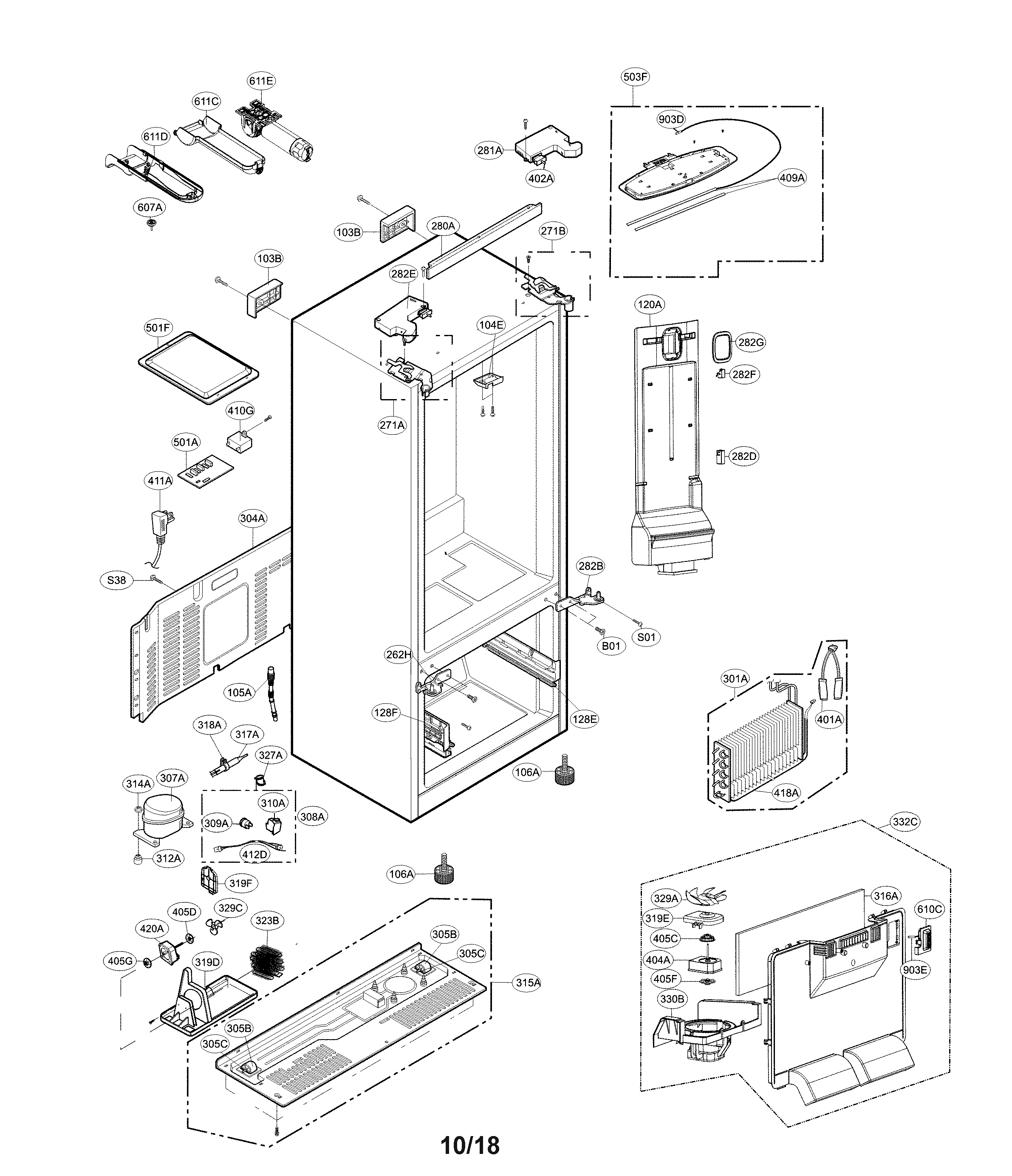 CASE PARTS