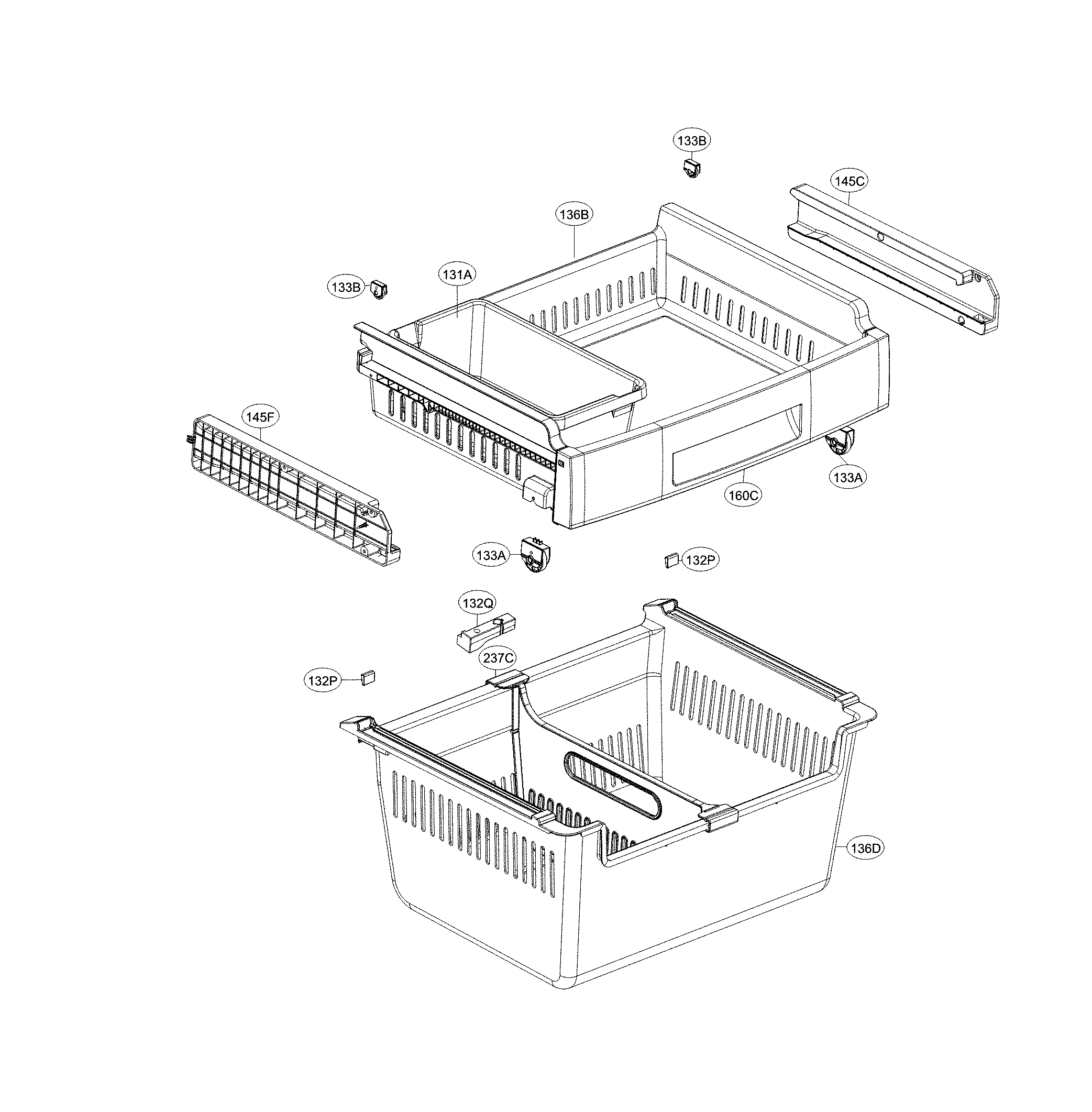 Freezer parts