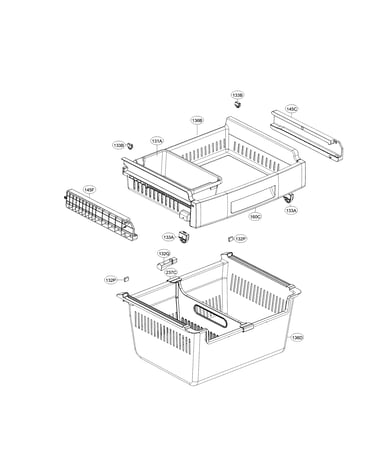Freezer parts