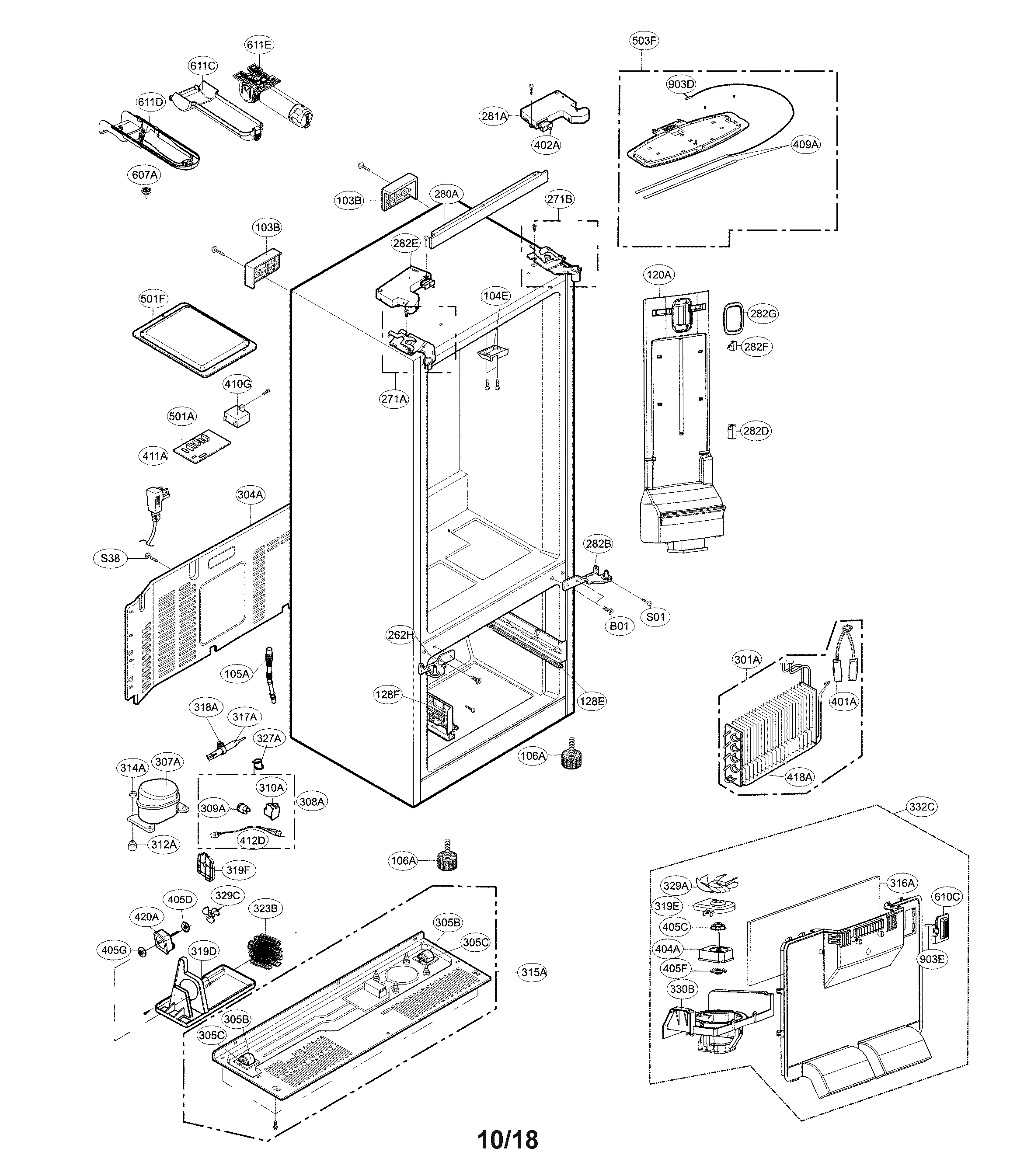 Case parts