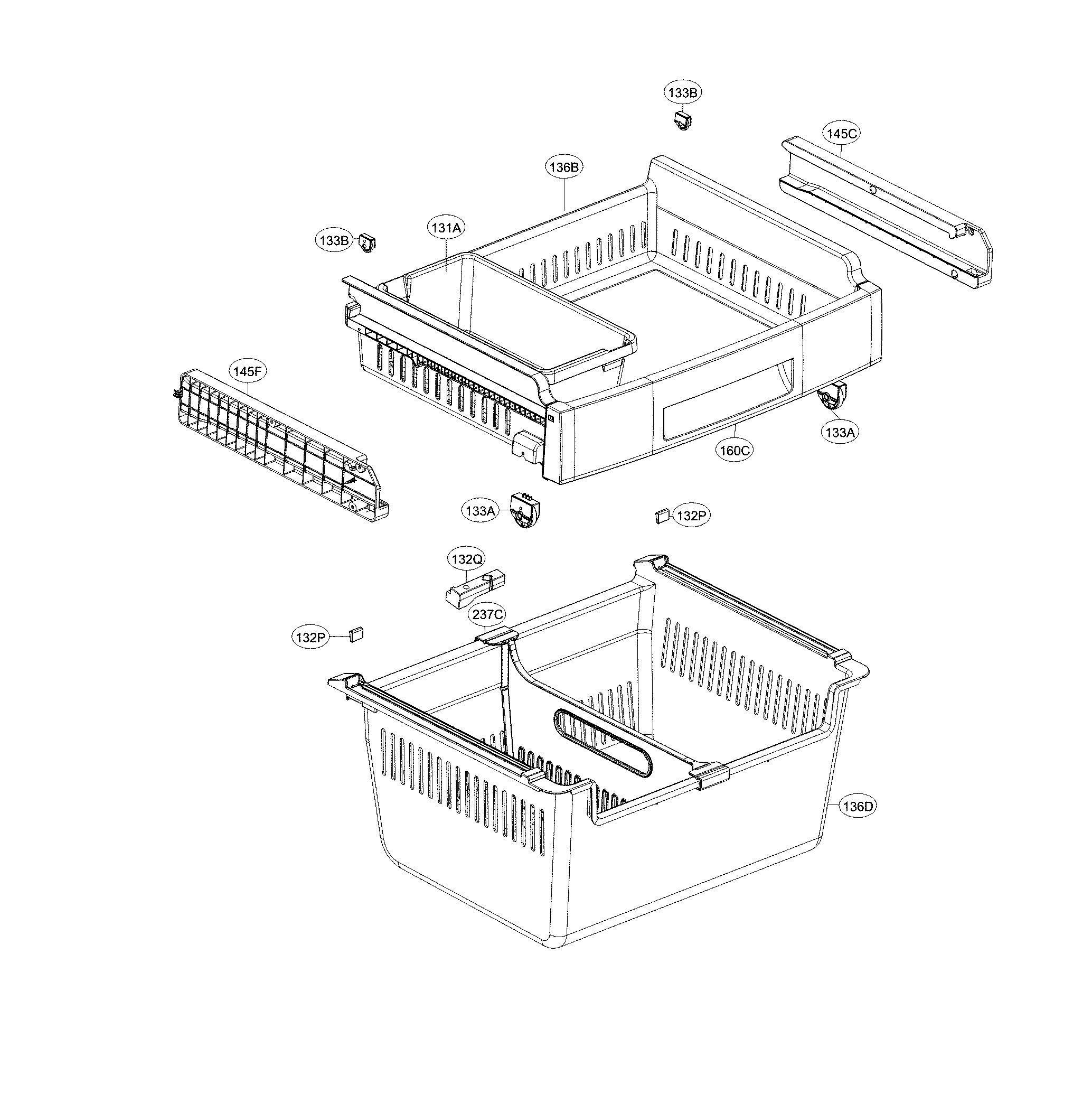 Freezer parts