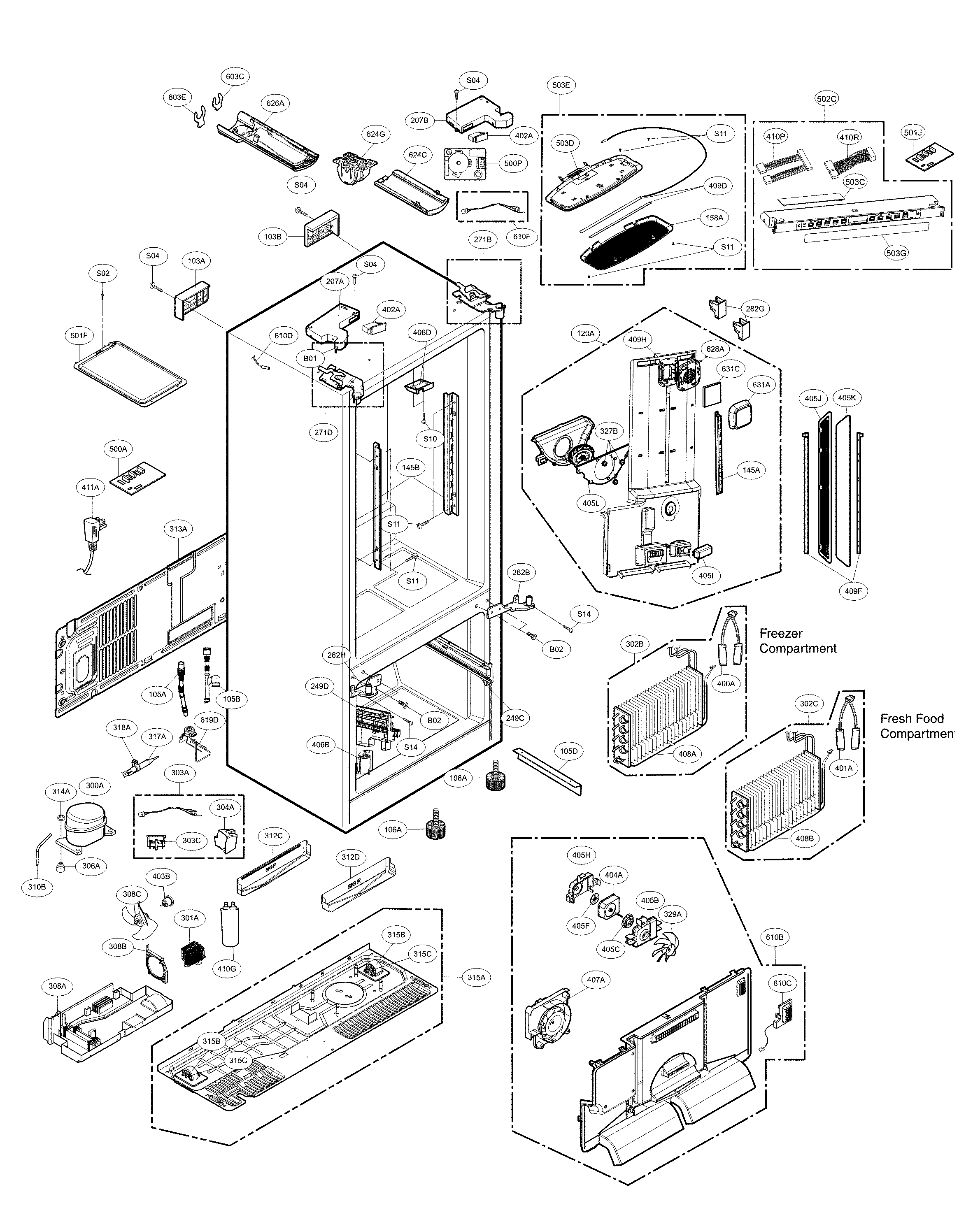 Case parts