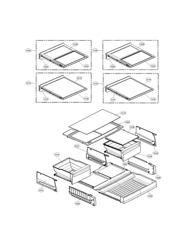 Refrigerator parts