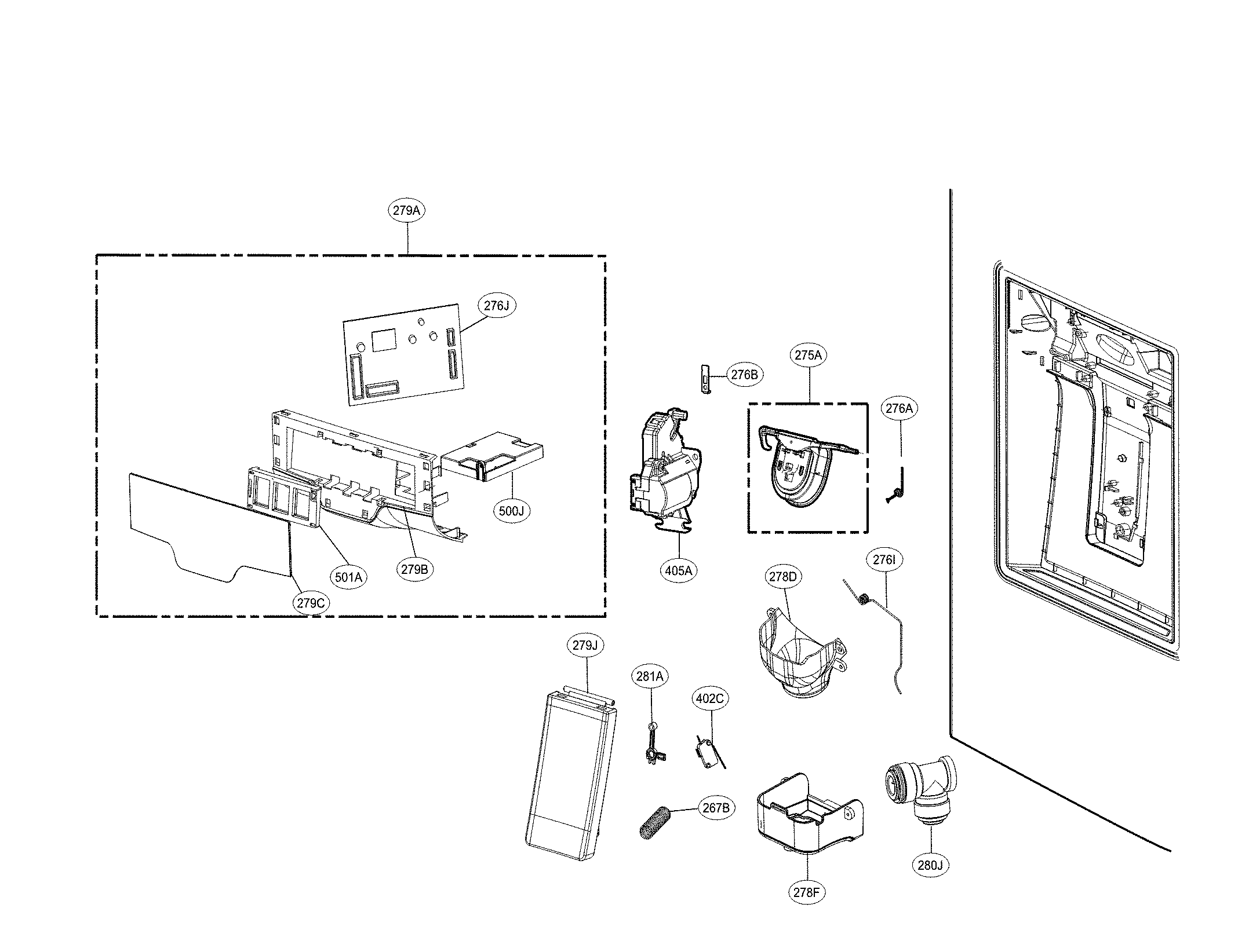 Dispenser parts