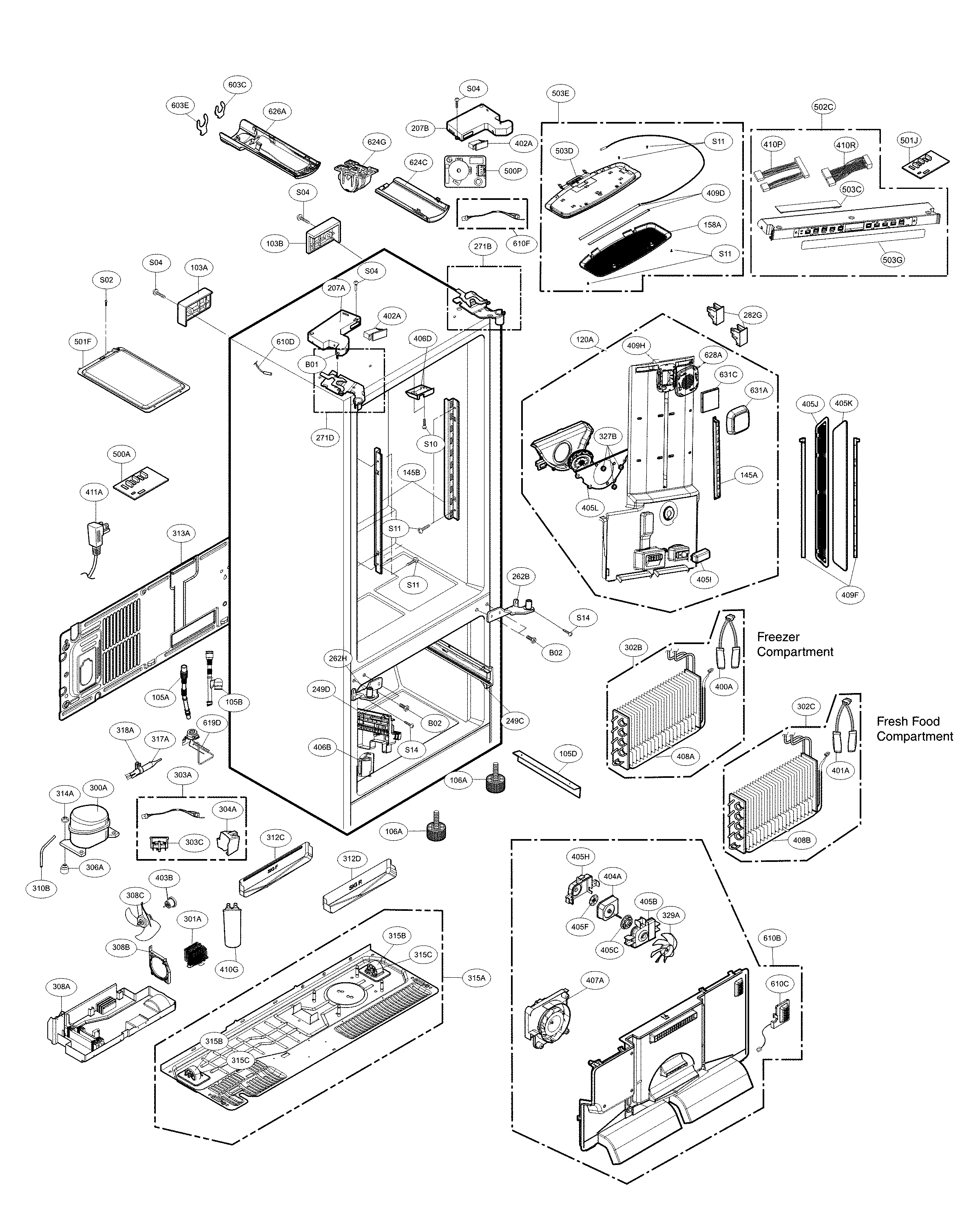 Case parts