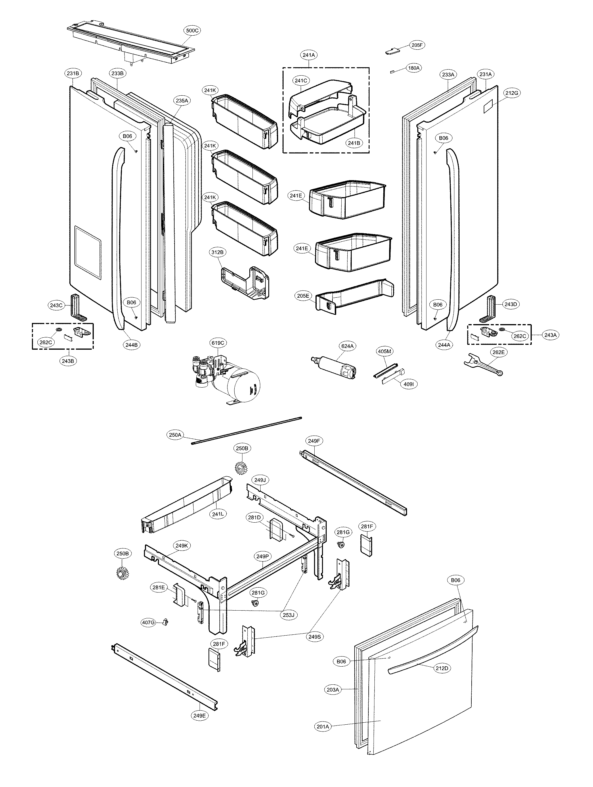Door parts