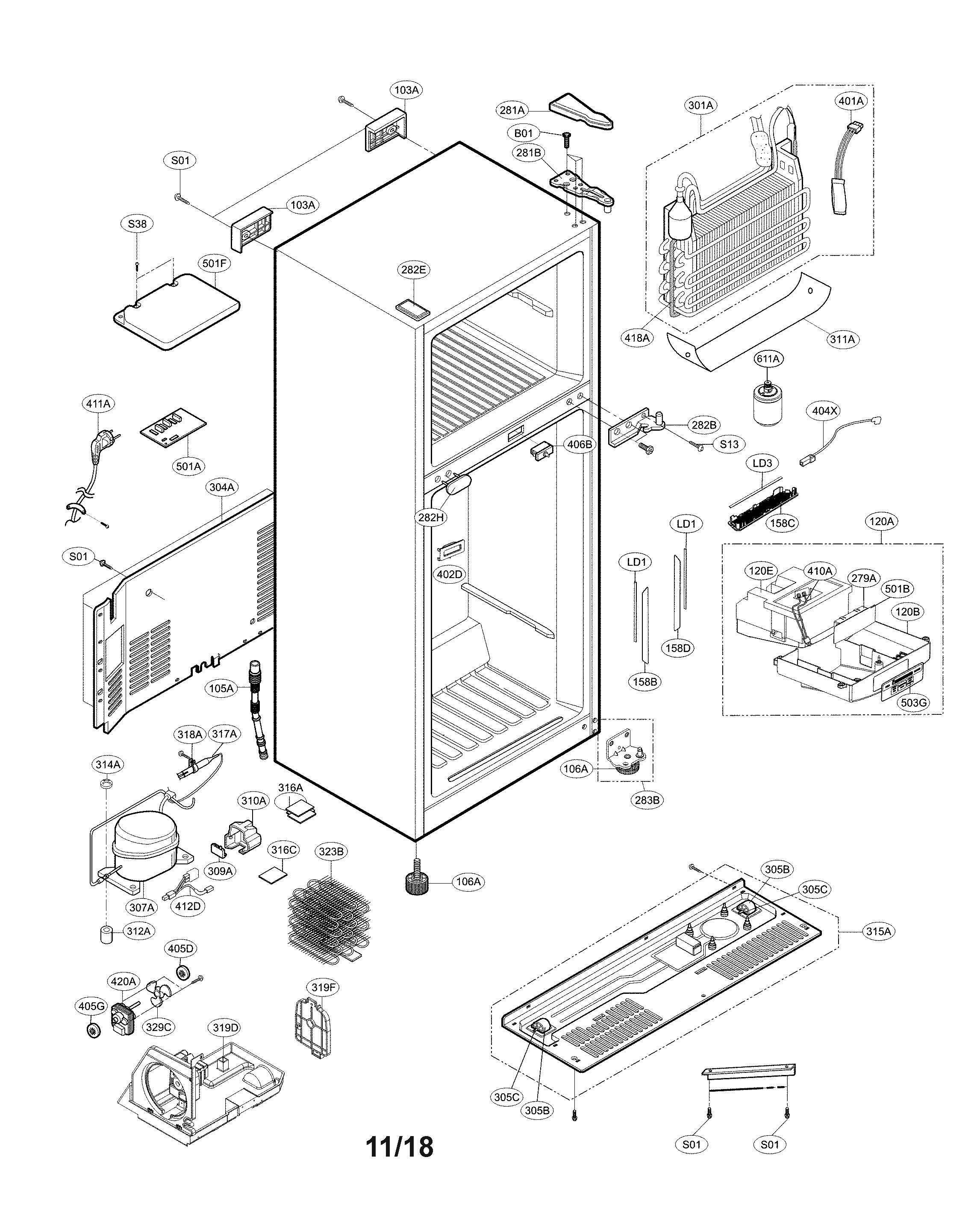 Case parts