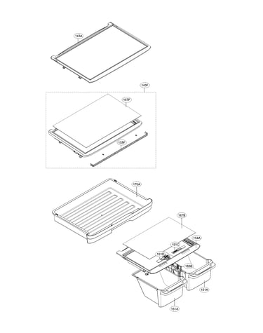 Refrigerator parts