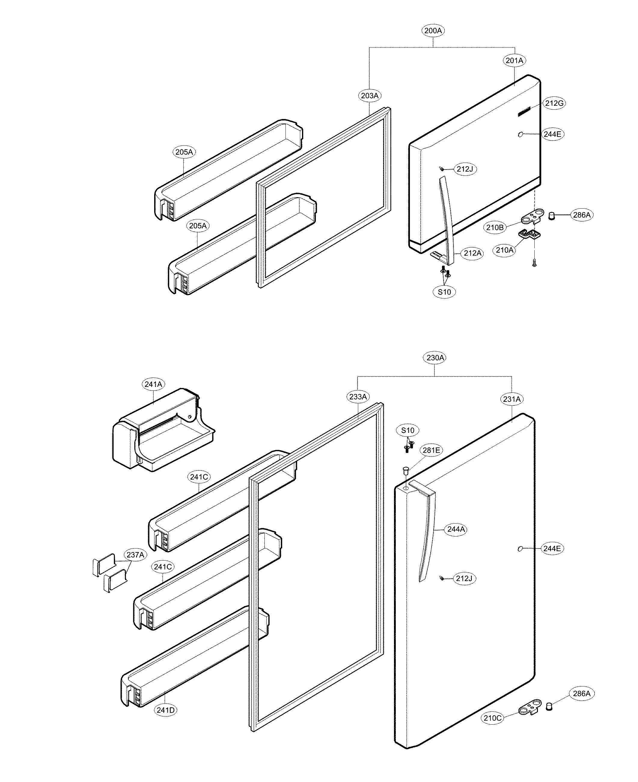 Door parts