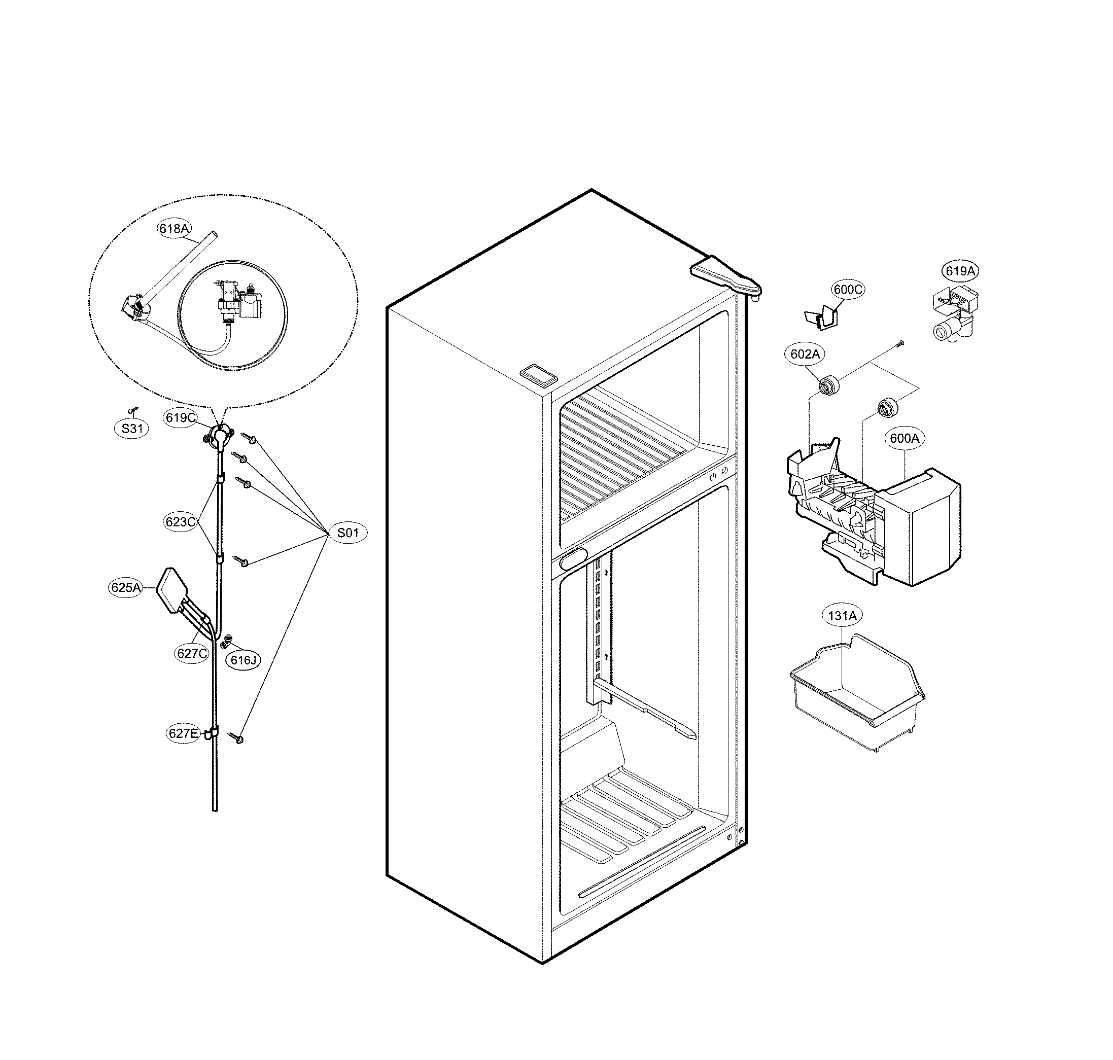 Ice maker parts