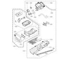 Kenmore Elite 79691542210 panel assembly parts diagram