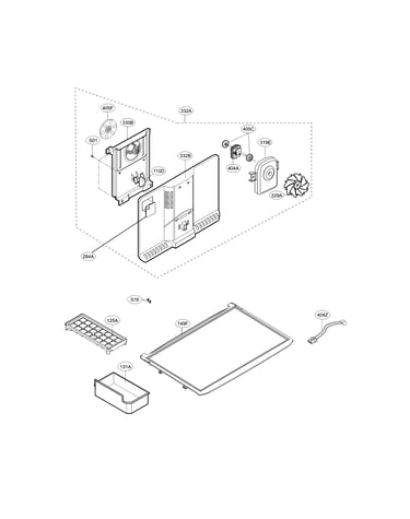Freezer parts