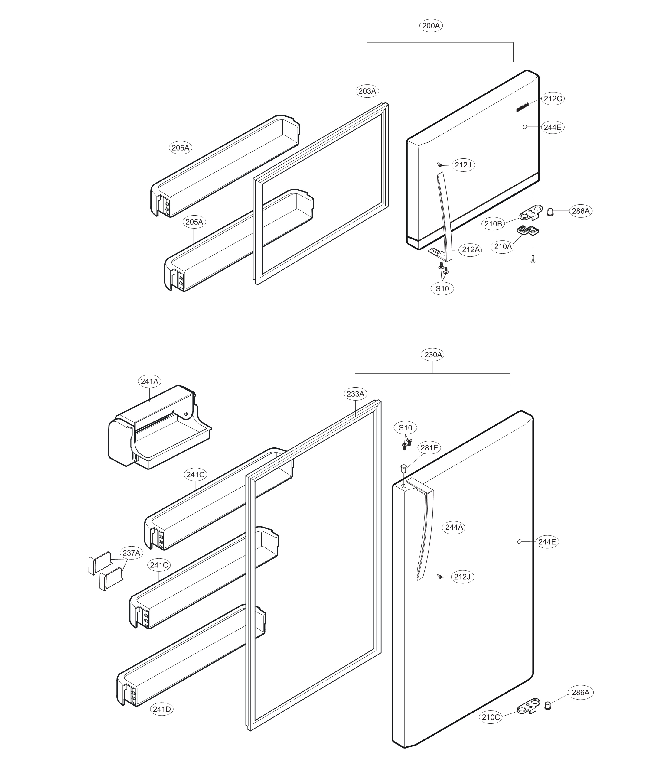 Door parts