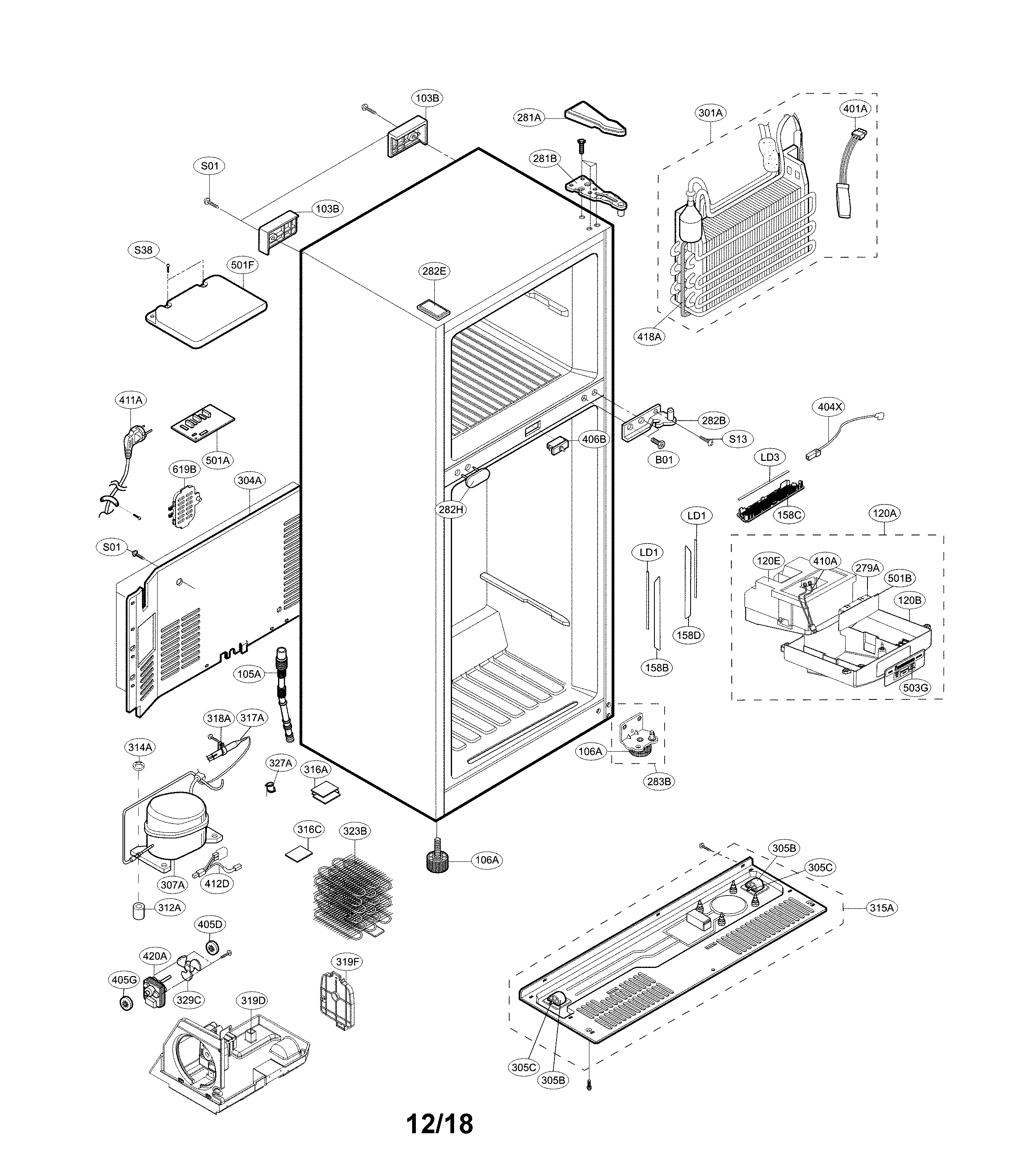 Case parts