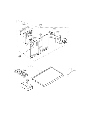 Freezer parts