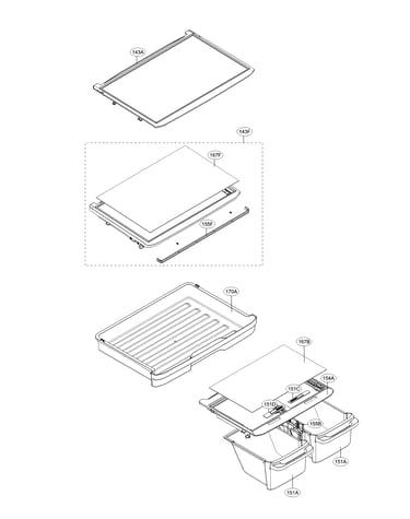 Refrigerator parts