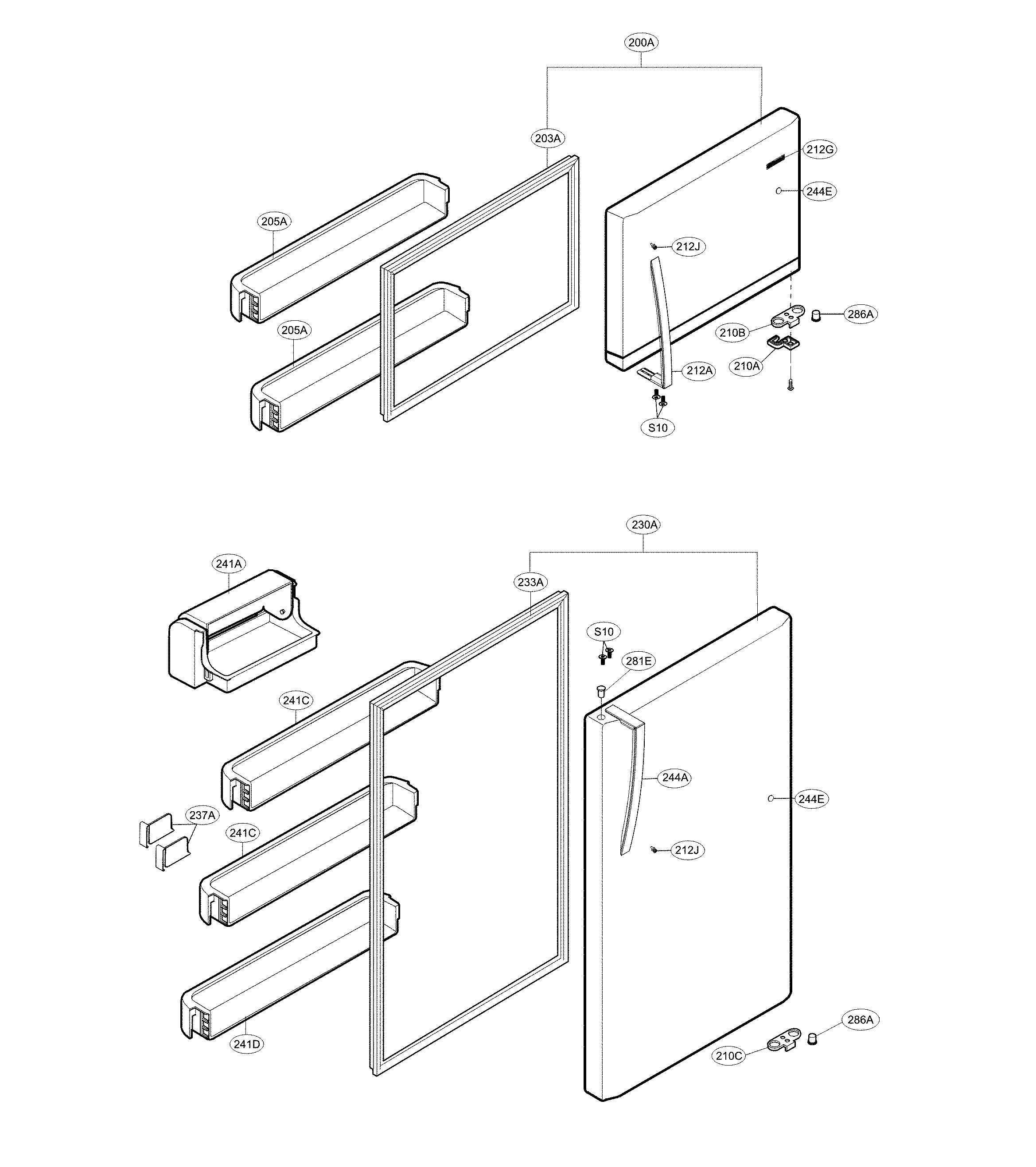 Door parts