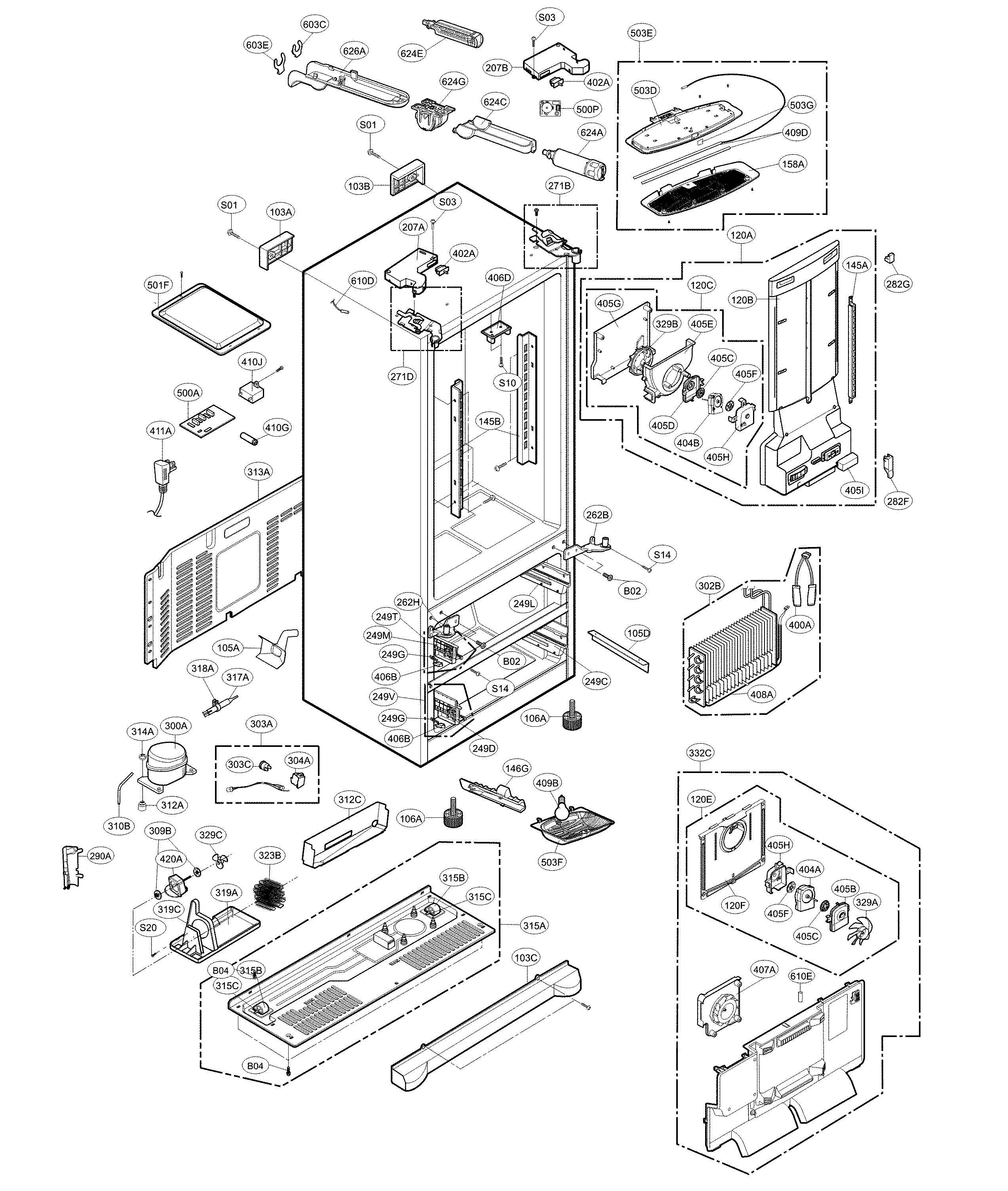 CASE PARTS