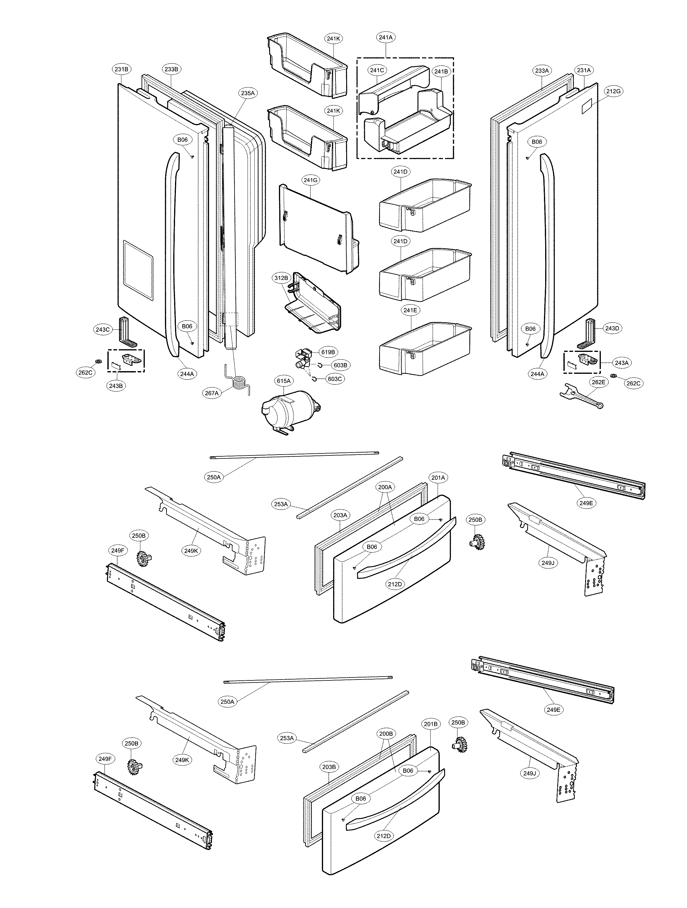 Door parts