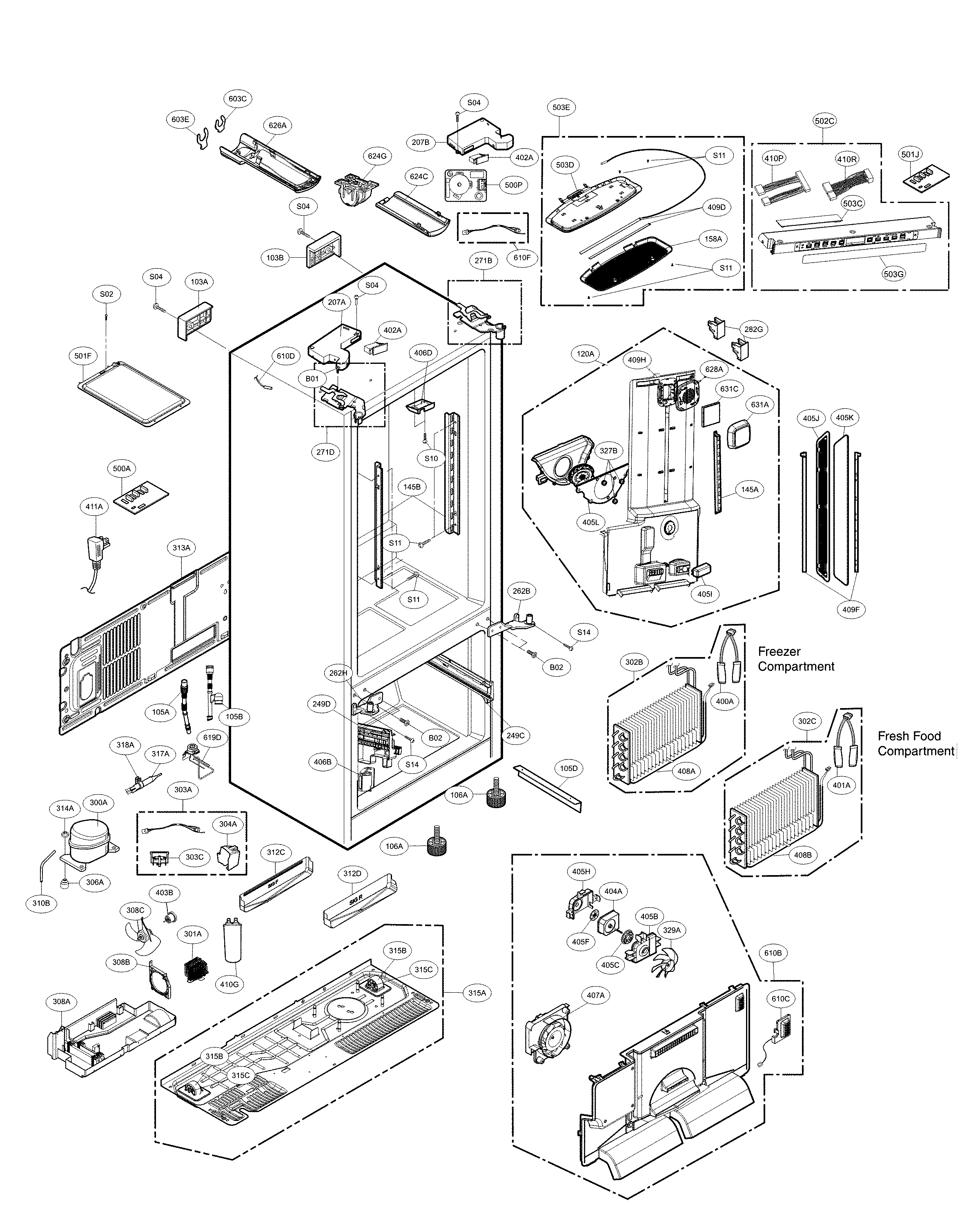 Case parts