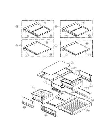 Refrigerator parts