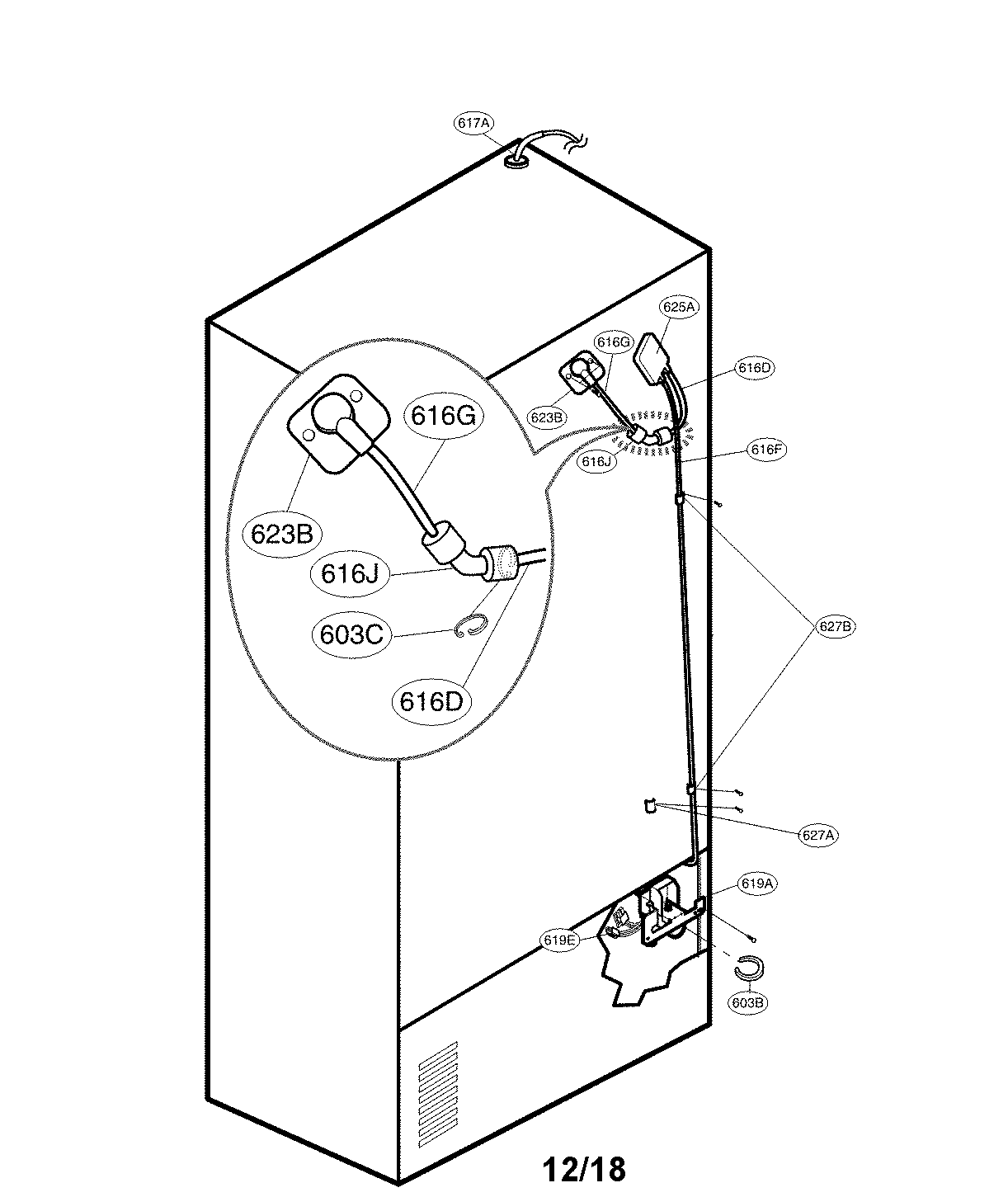 Valve and water parts