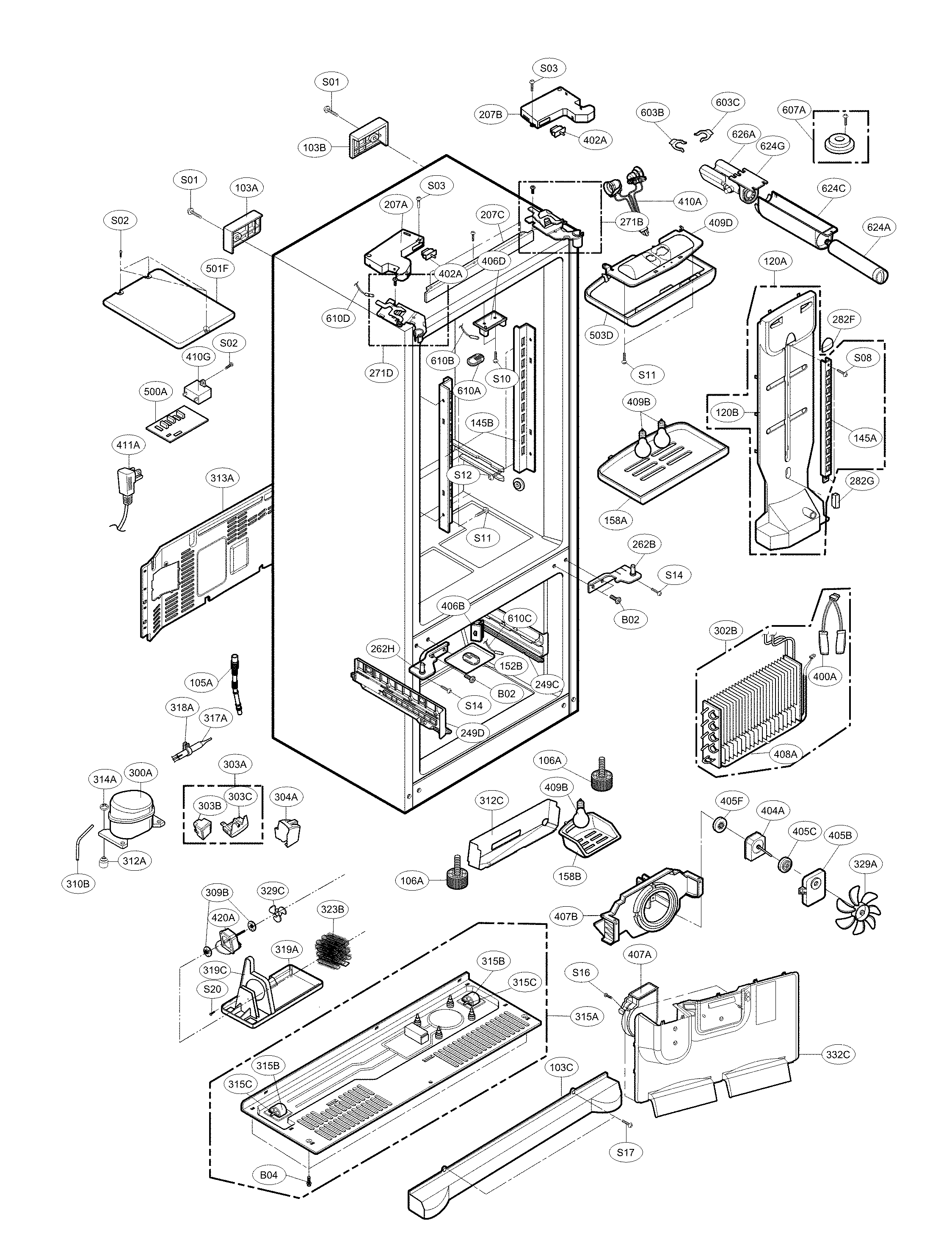 Case parts