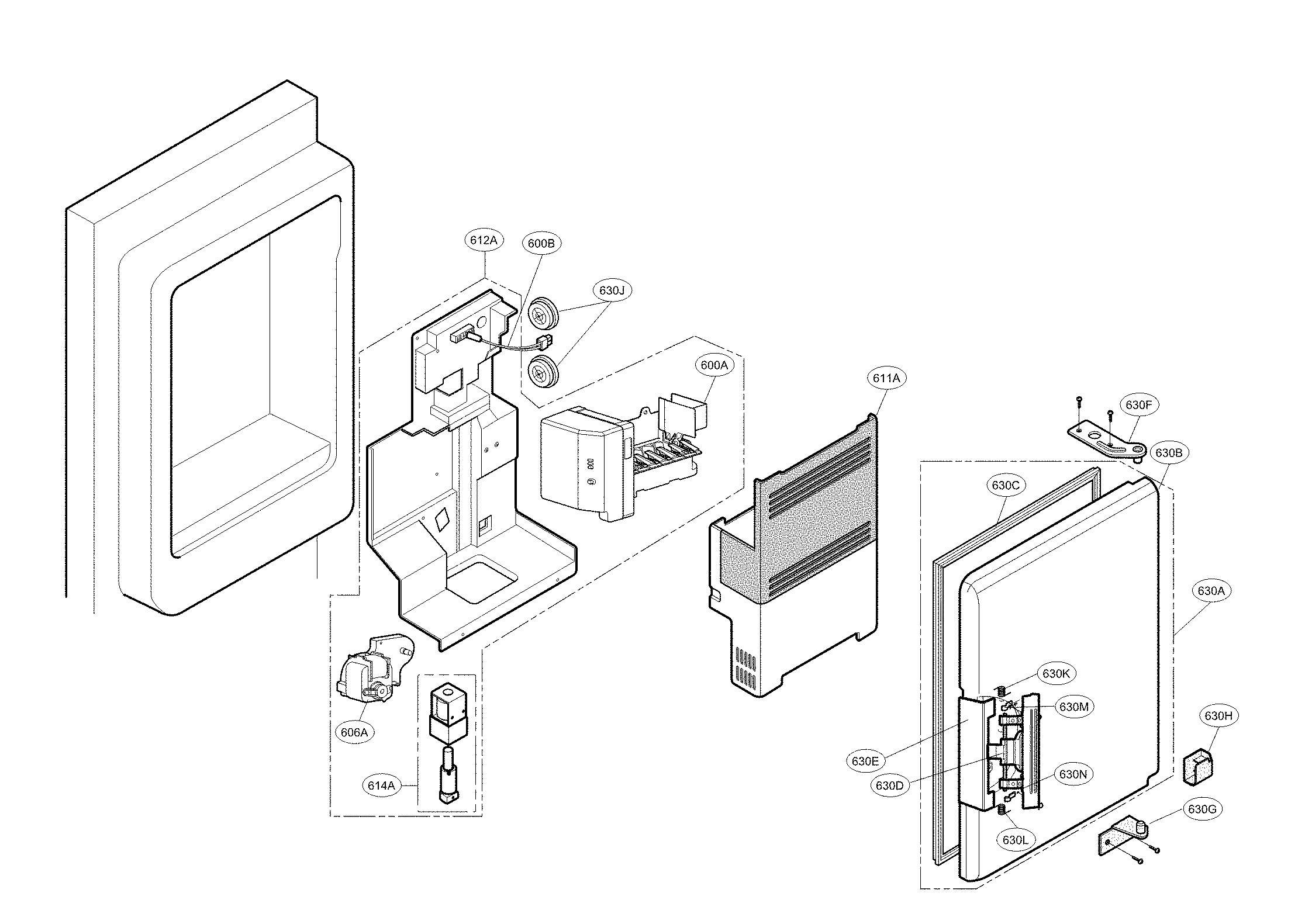 Ice maker parts