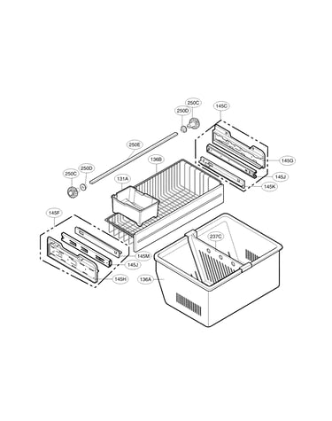 Freezer parts