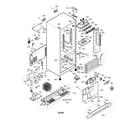 Kenmore 79565202402 case parts diagram