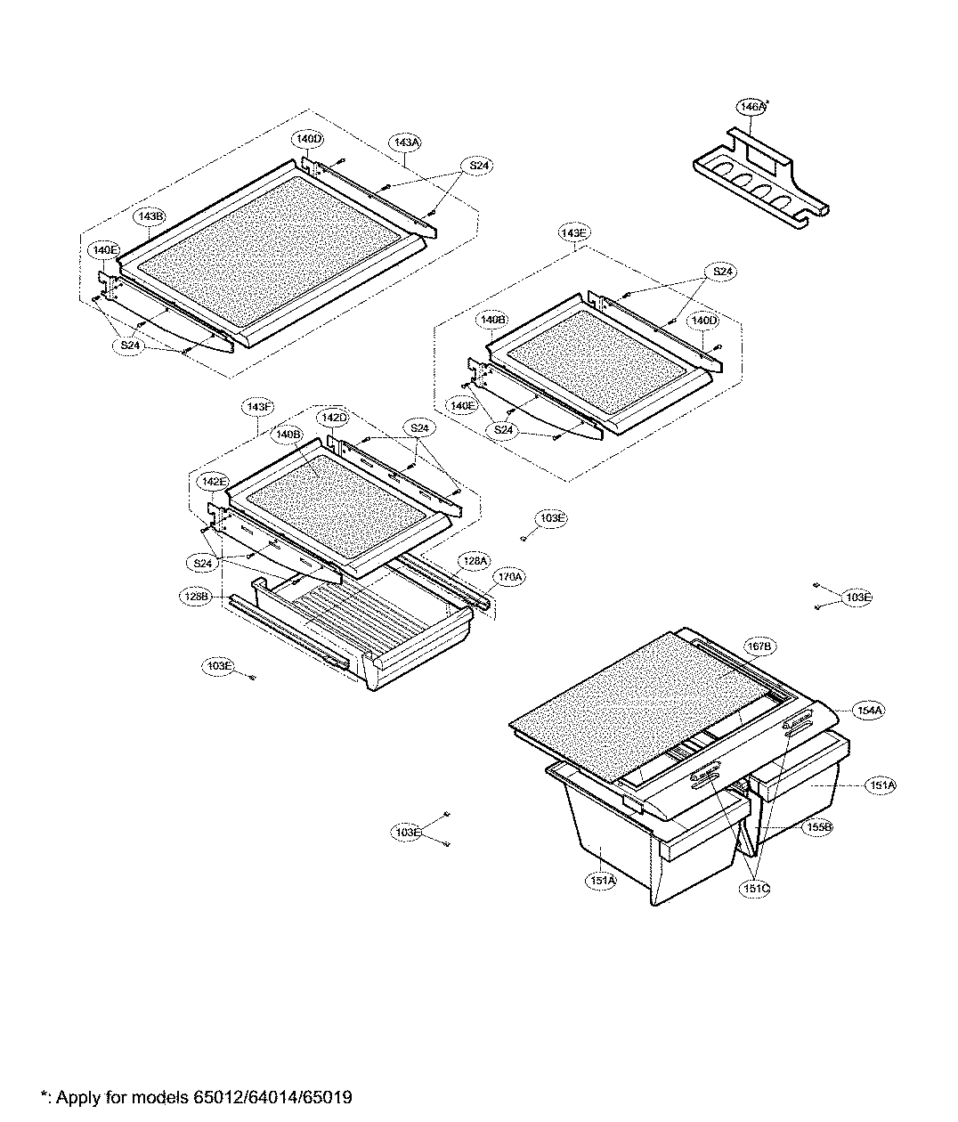 Refrigerator parts