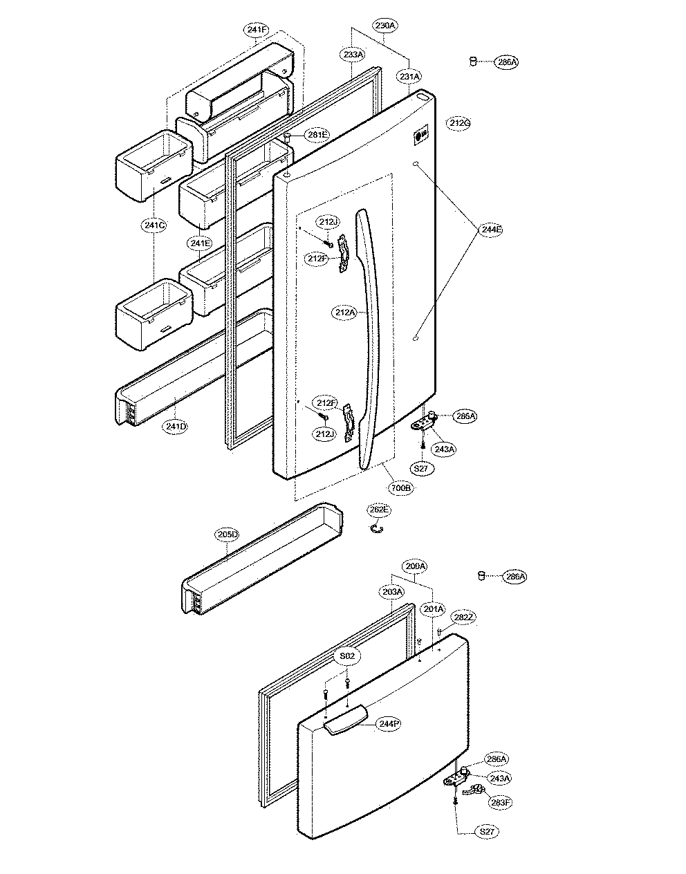 Door parts