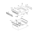 Kenmore Elite 79579042314 freezer parts diagram