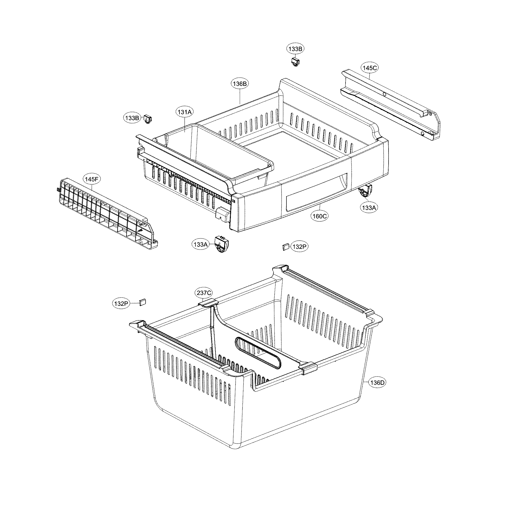 Freezer parts