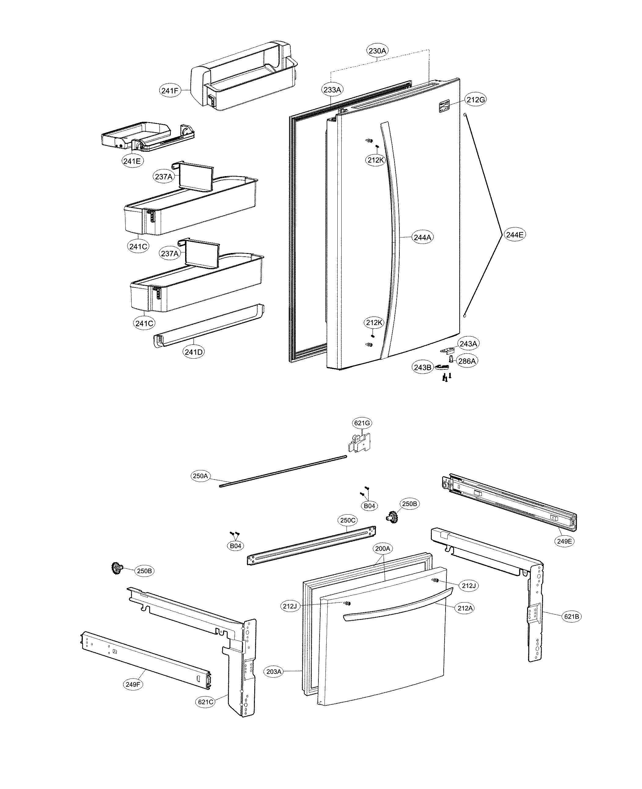 Door parts