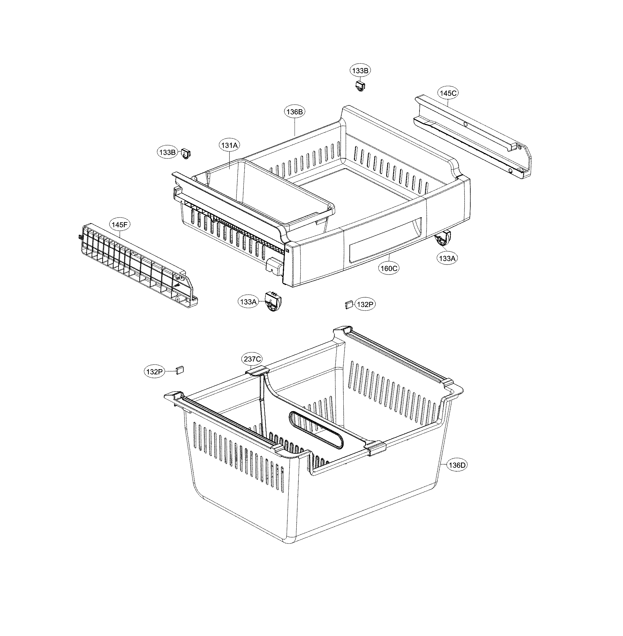 Freezer parts
