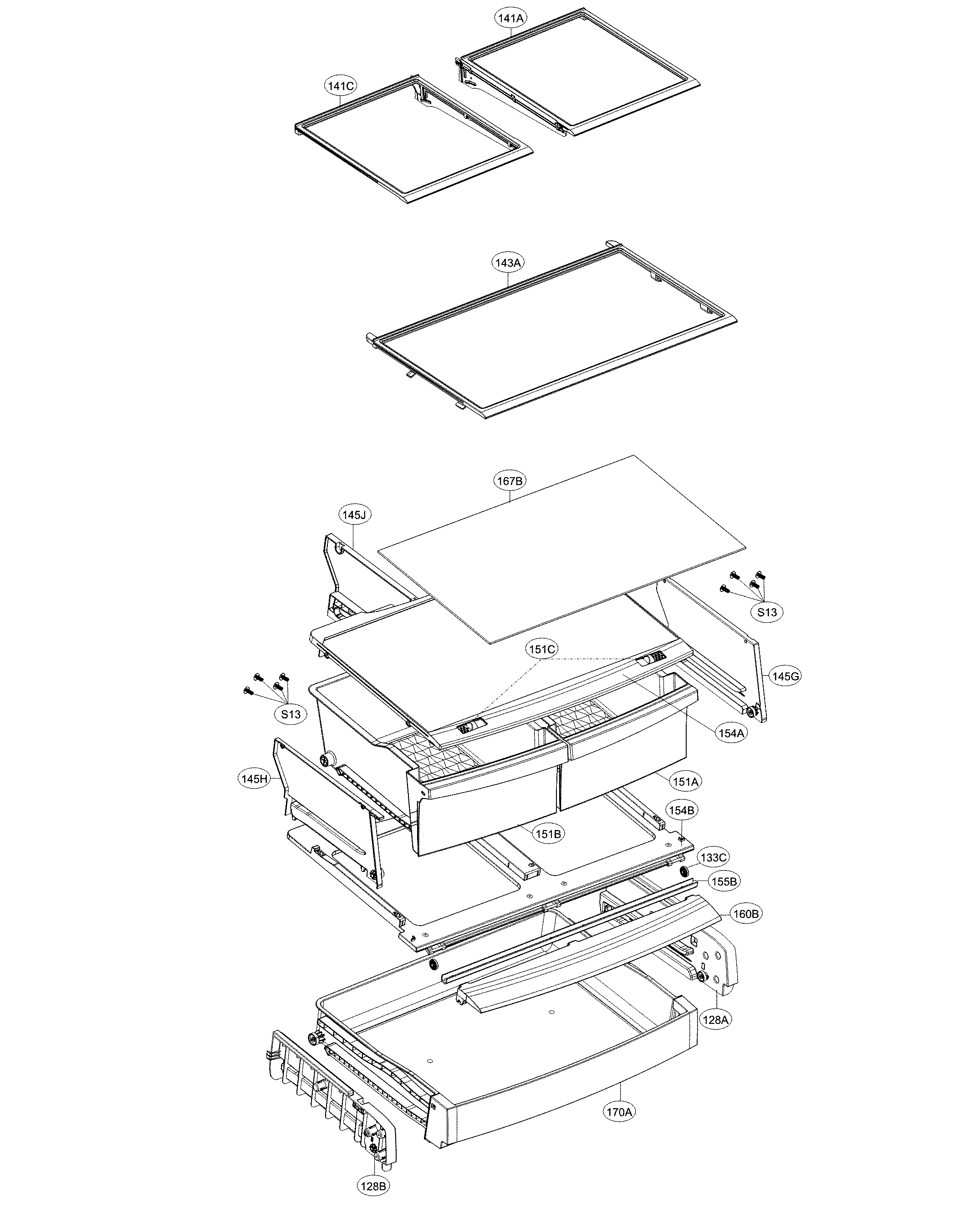 Refrigerator parts