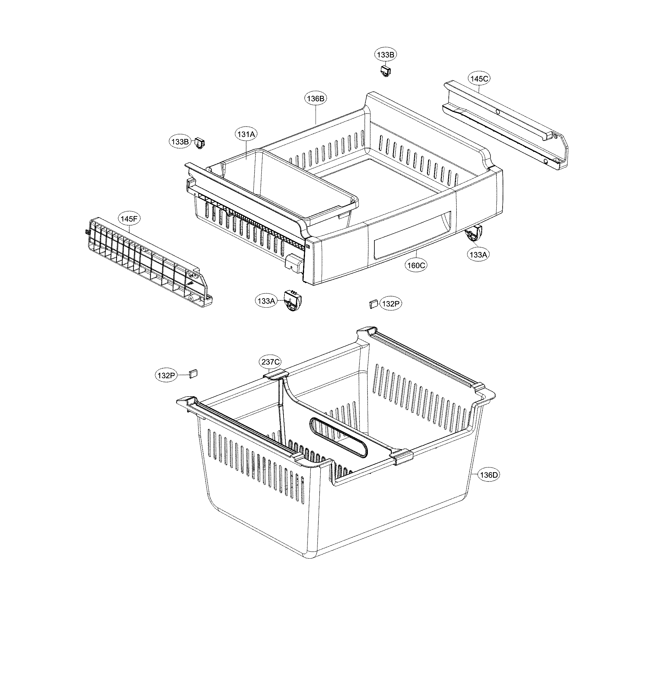 Freezer parts