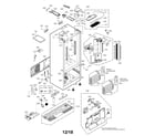 LG LFXC24726S/03 case parts diagram