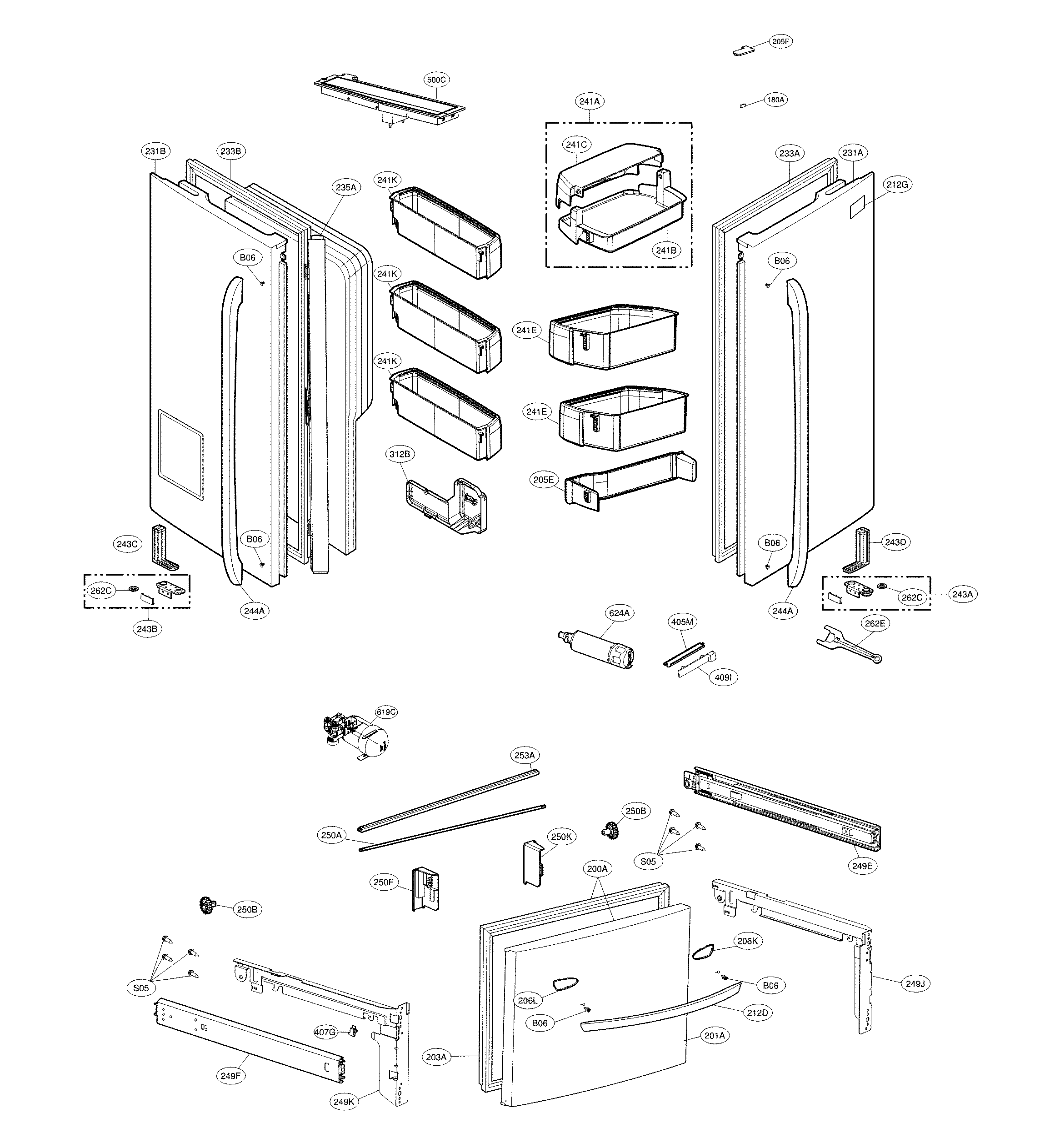 Door parts
