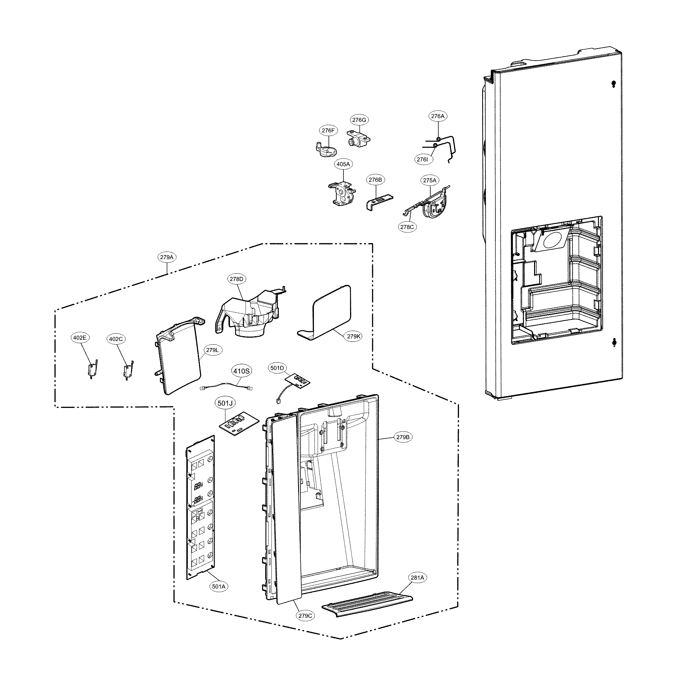 Dispenser parts
