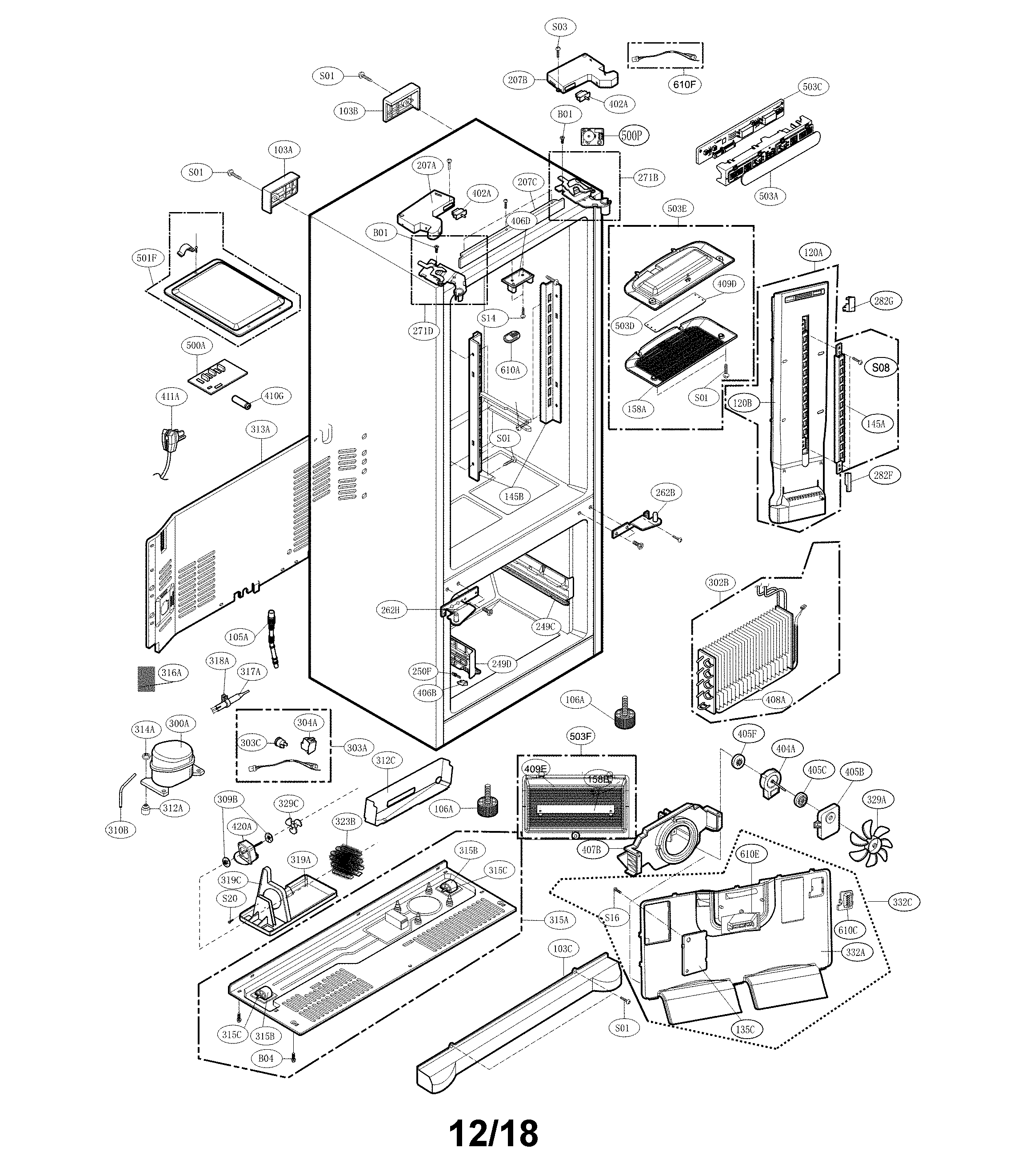 Case parts